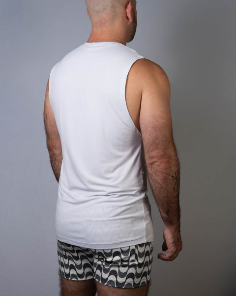 Solid Long Muscle Tee