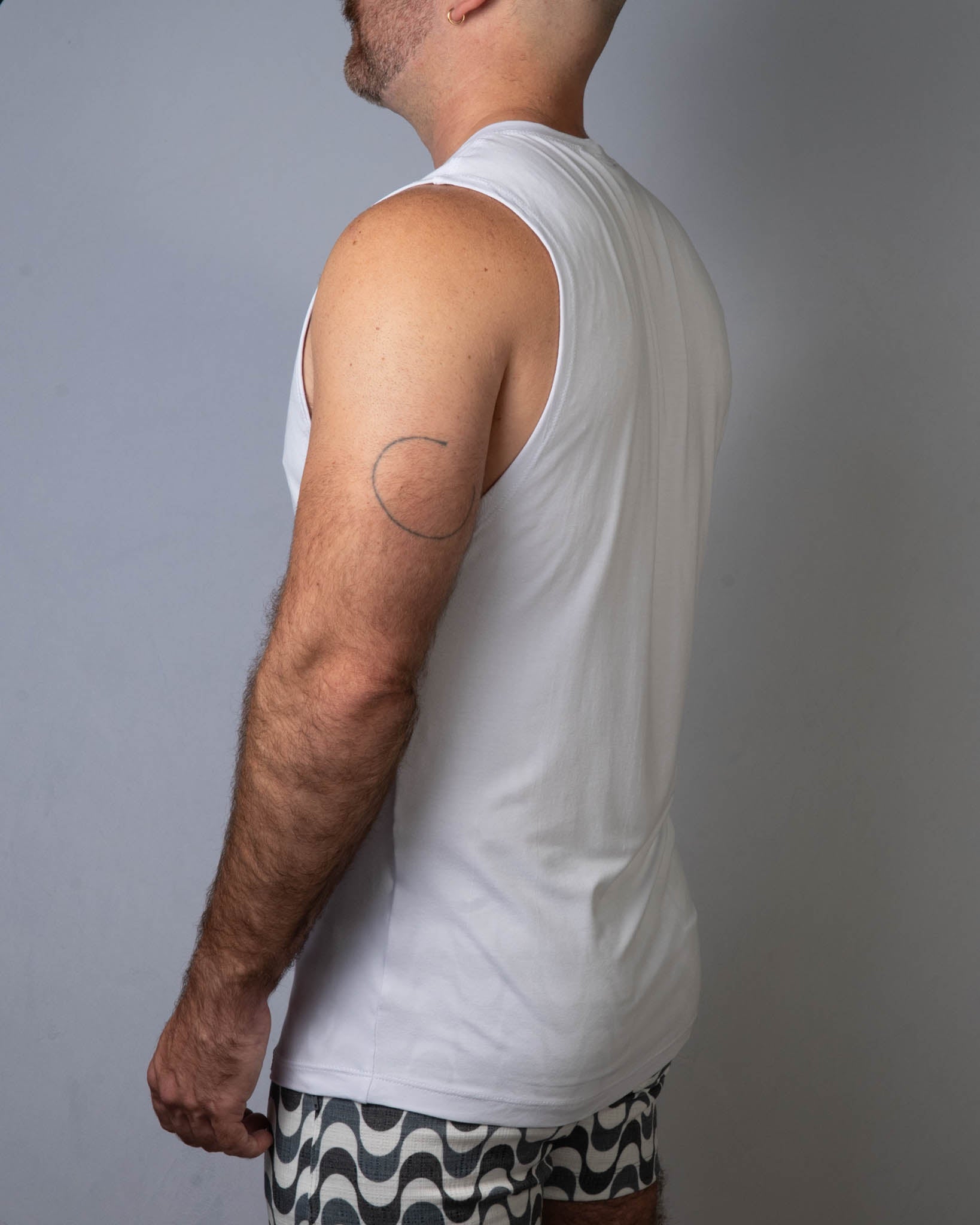 Solid Long Muscle Tee