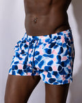 S50 Abstract Swim Shorts Navy