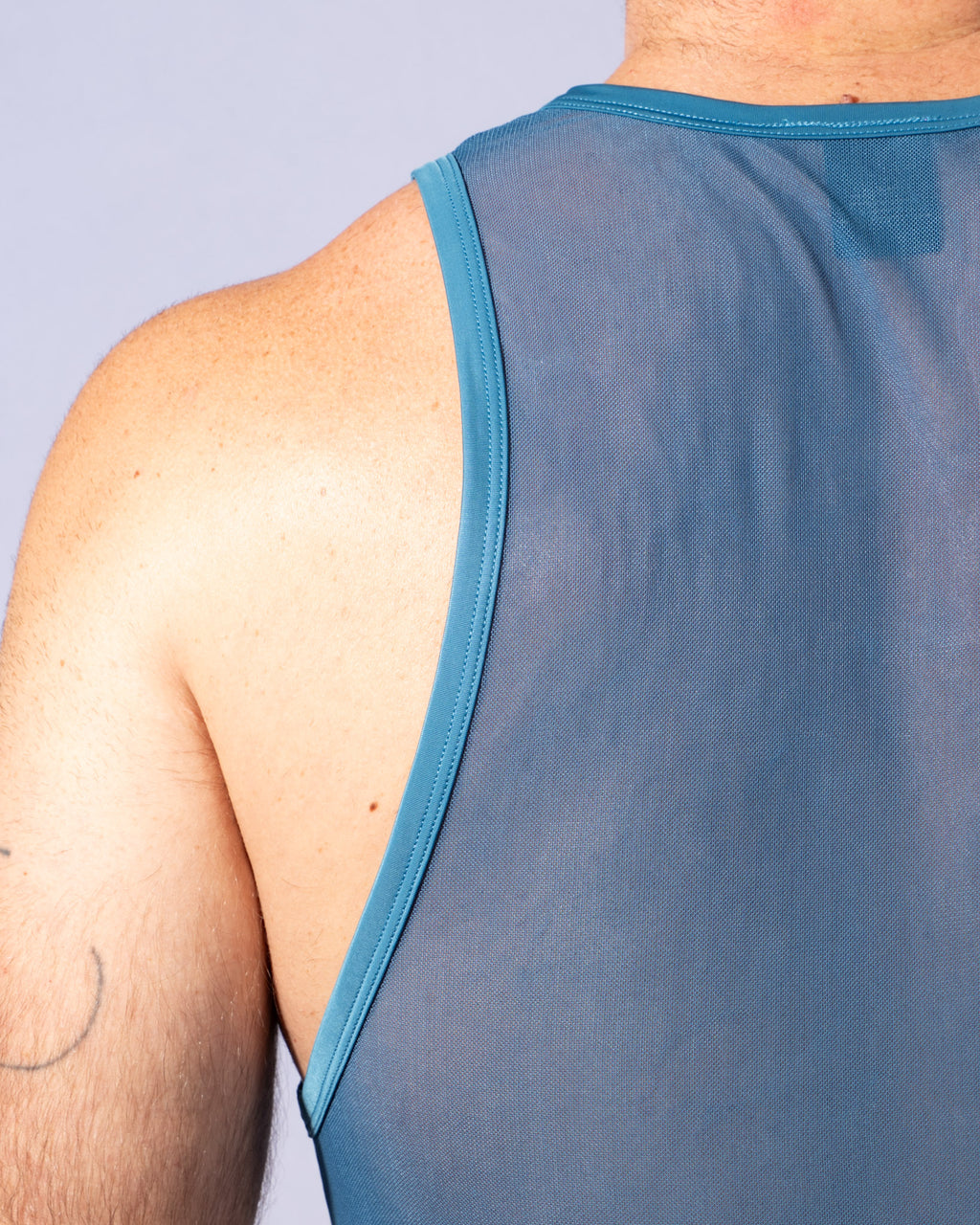 FK SPORT Echo Mesh Tank Top Blue