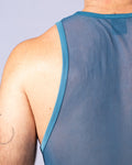FK SPORT Echo Mesh Tank Top Blue