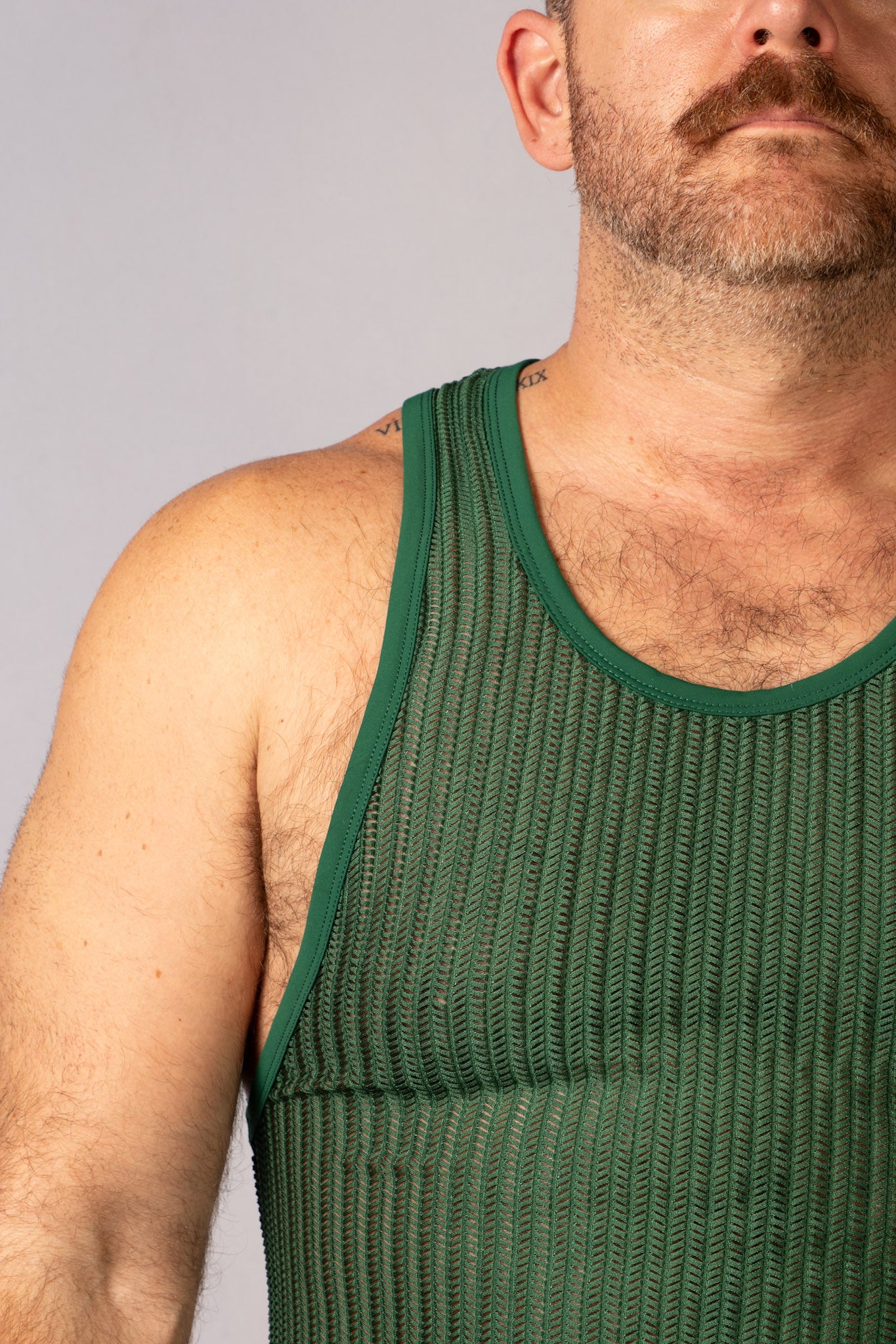 FK SPORT Captivity Mesh Tank Top Green