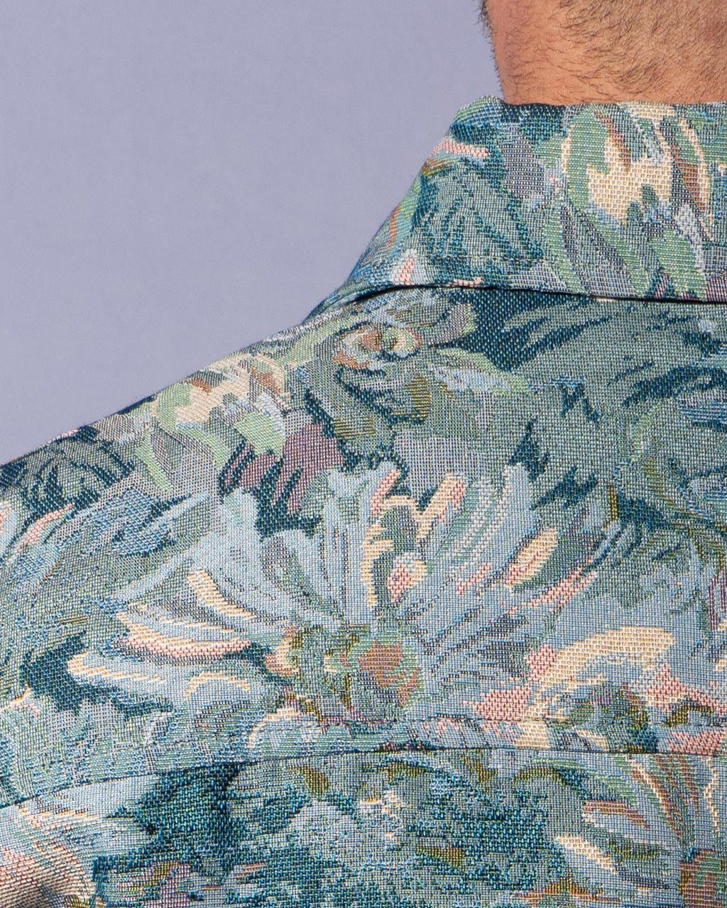 Floral Watercolor Tapestry Shirt