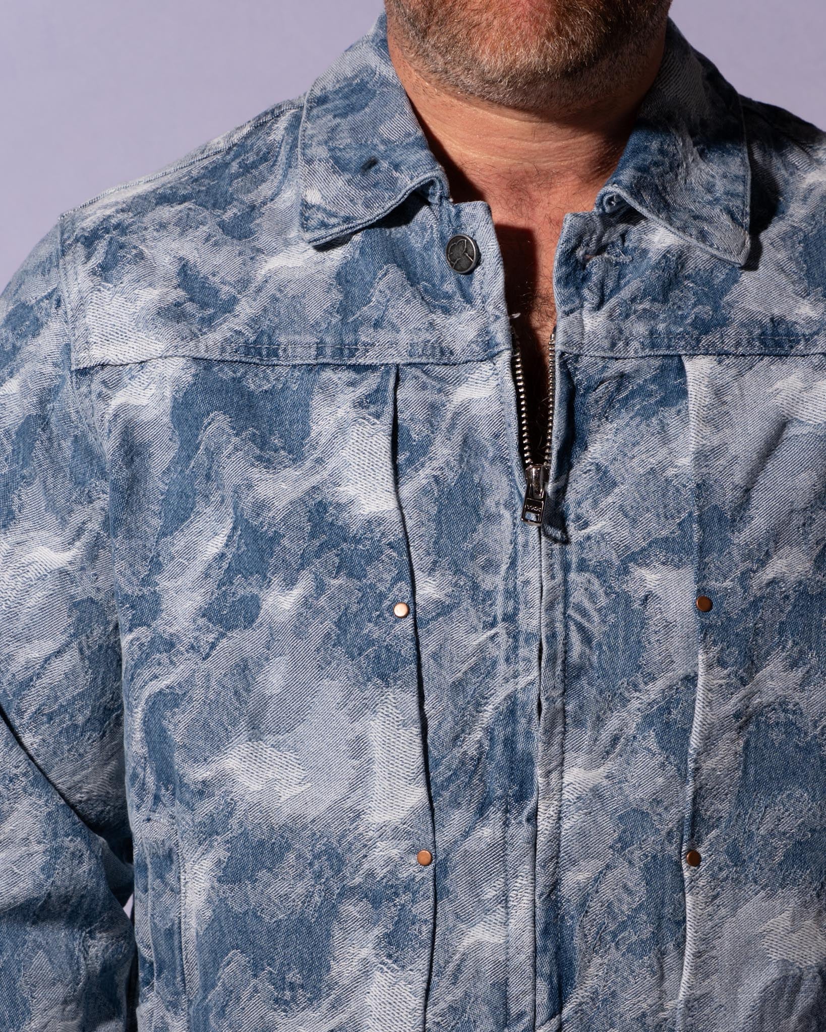 Camo Denim Jacket
