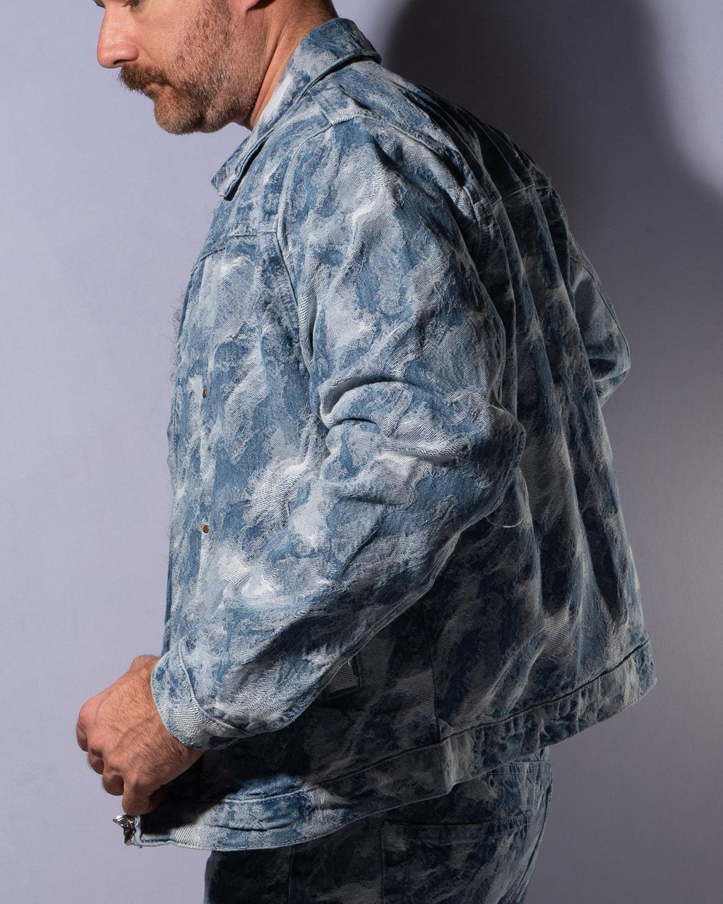 Camo Denim Jacket