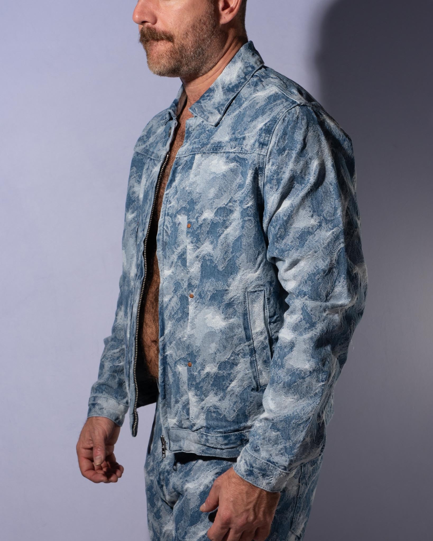 Camo Denim Jacket
