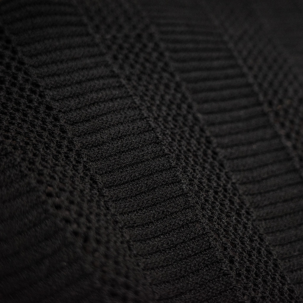 Textured Knitted Crew Tee