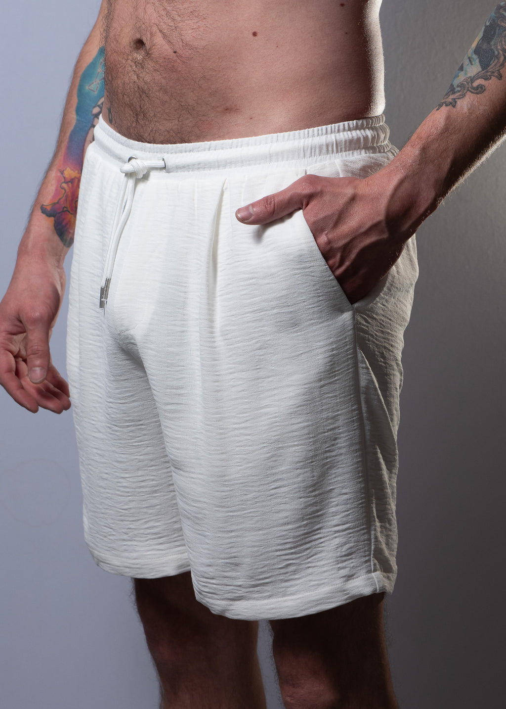 SS26 Textured Shorts
