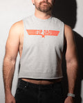 Top Dad Cropped Shredder Tee Sport Grey