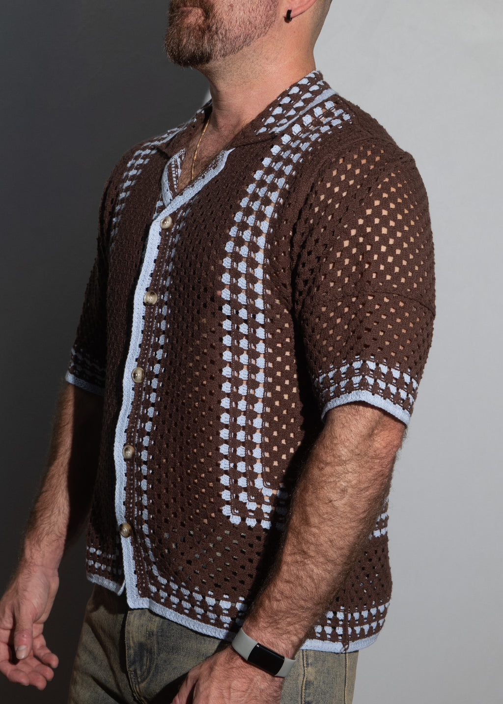 Knit Crochet Shirt