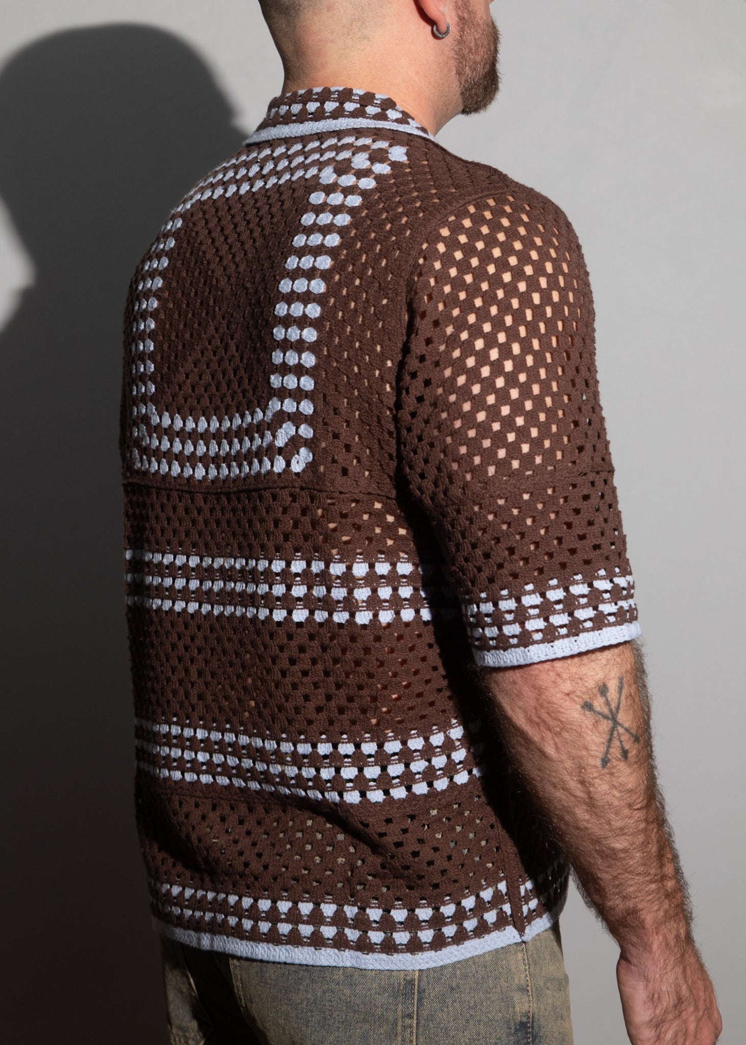 Knit Crochet Shirt