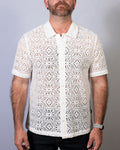 SS26 Lace Shirt White