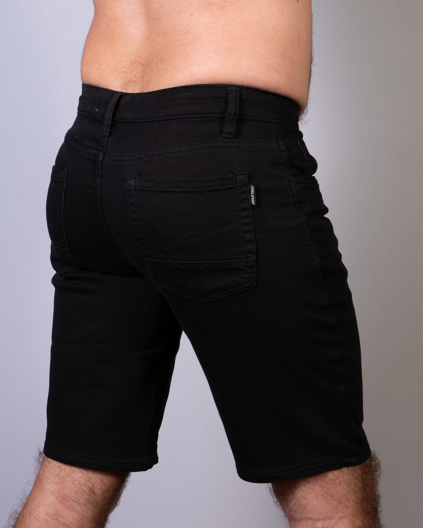 Blizzard Jogg Denim Shorts Black