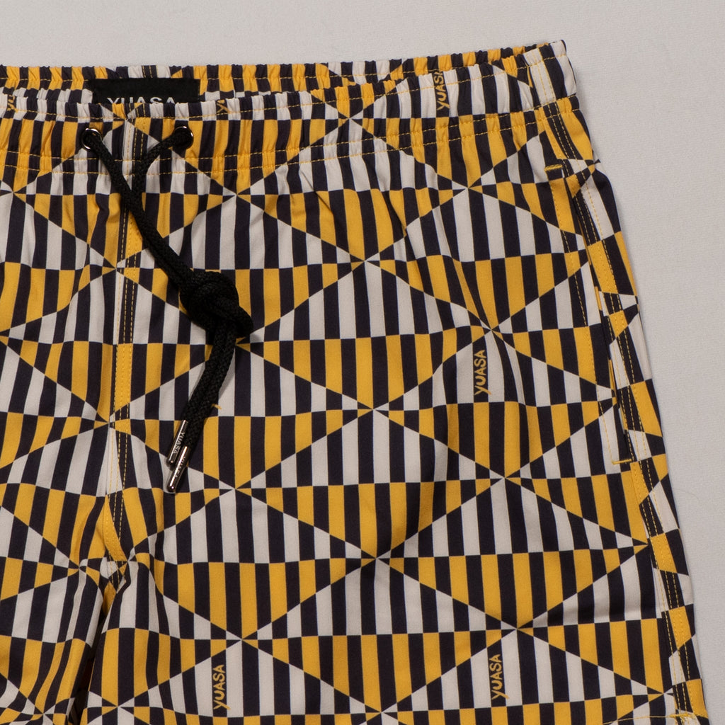 Yuasa Print Swim Short - Vertigo Diamonds