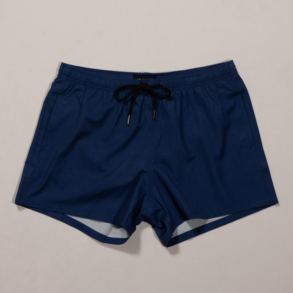 Yuasa Solid Swim Short - SS2026 Ocean Cavern Blue