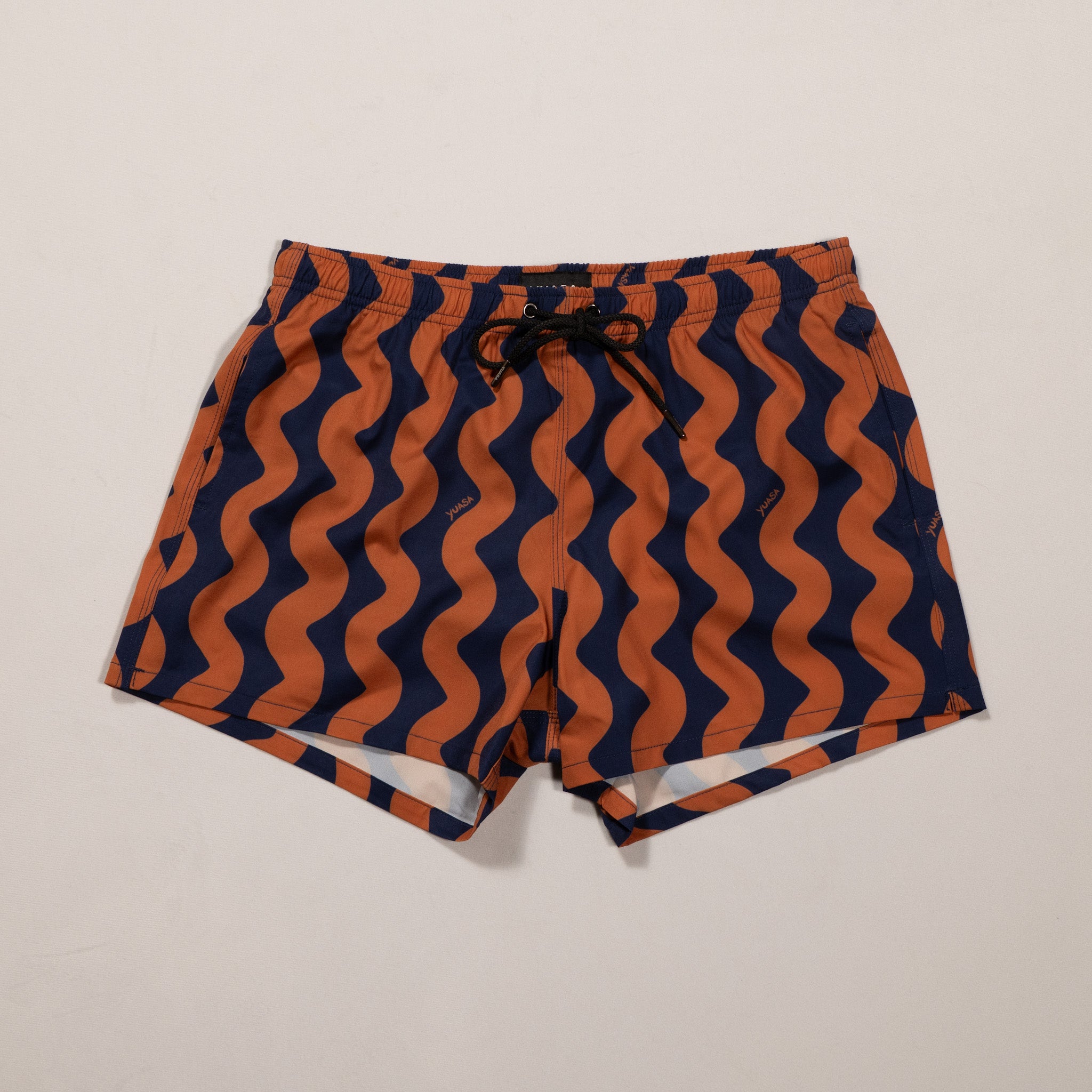 Yuasa Print Swim Short - Waveform