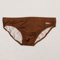 SS26 Solid Swim Brief Monk's Robe Brown