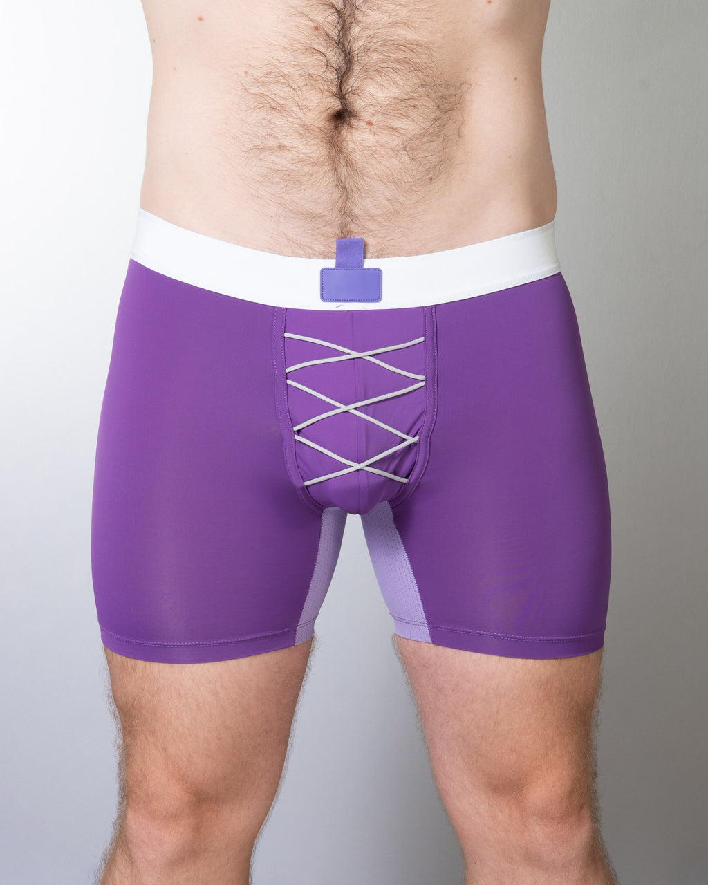 Sneaker Inspired Y Boxer Briefs Purple