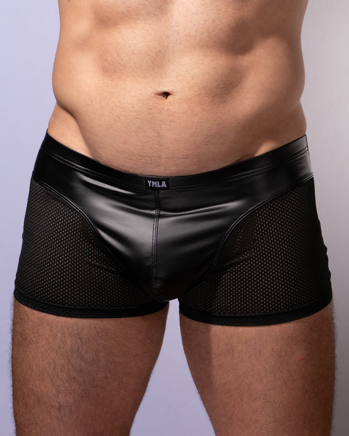 Smooth Mesh Boxer Black