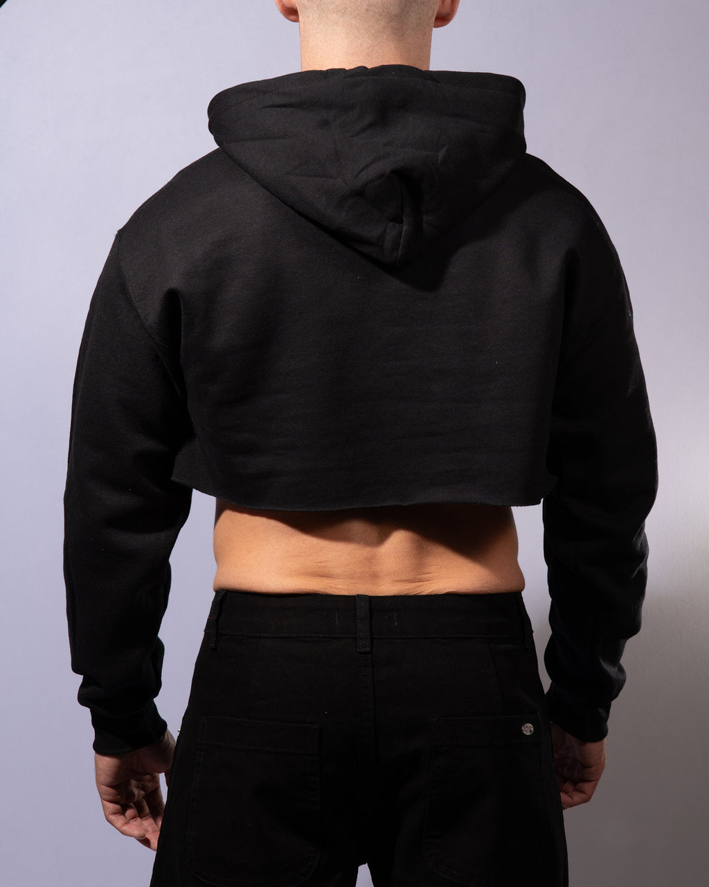 Slutty McSlut Slut Cropped Hoodie