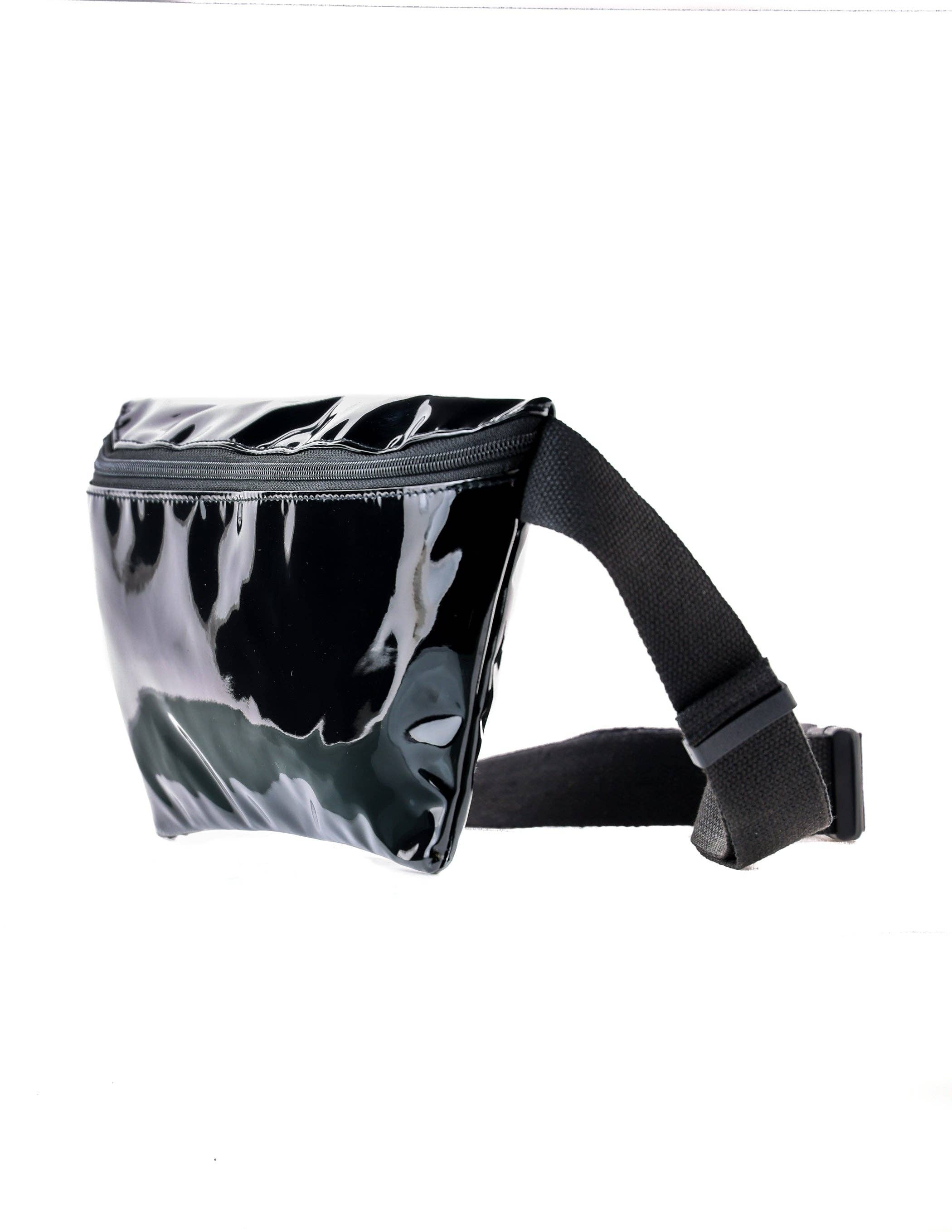 Fanny Pack | XL Plus-Size | Patent Black