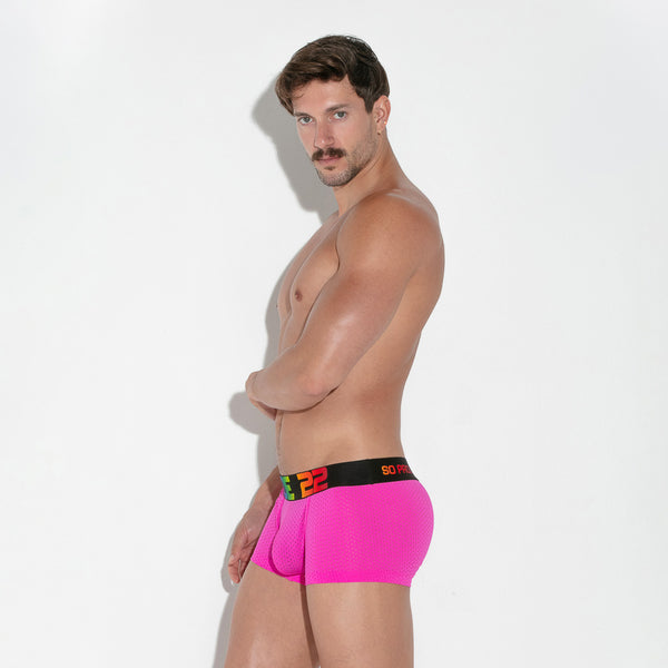 Pride Mesh Trunk-Hot Pink