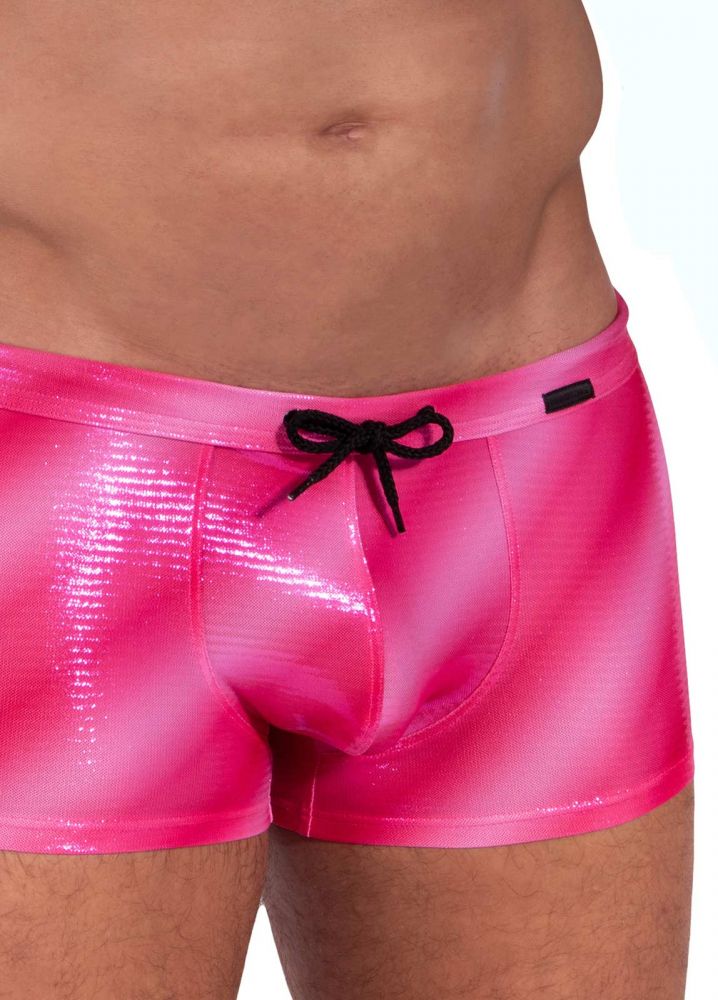 M2324 Glossy Beach Micro Pants Pink