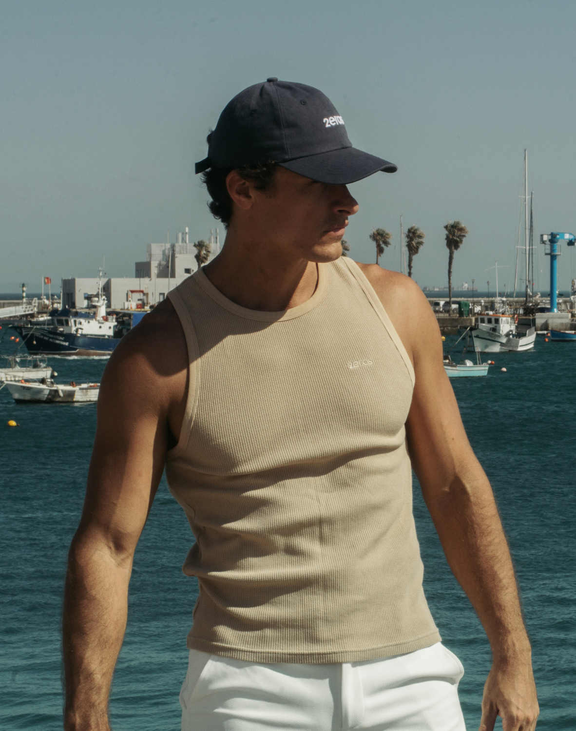 ICON TANK TOP Beige