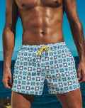 S70 Mykonos Swim Shorts Blue