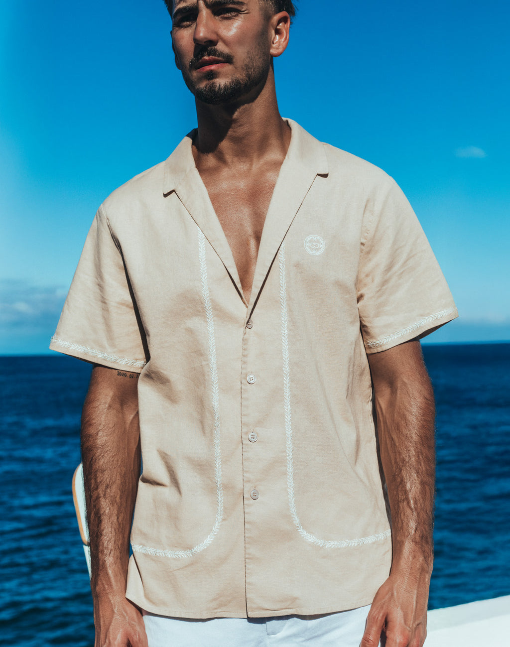 Santorini Linen Shirt