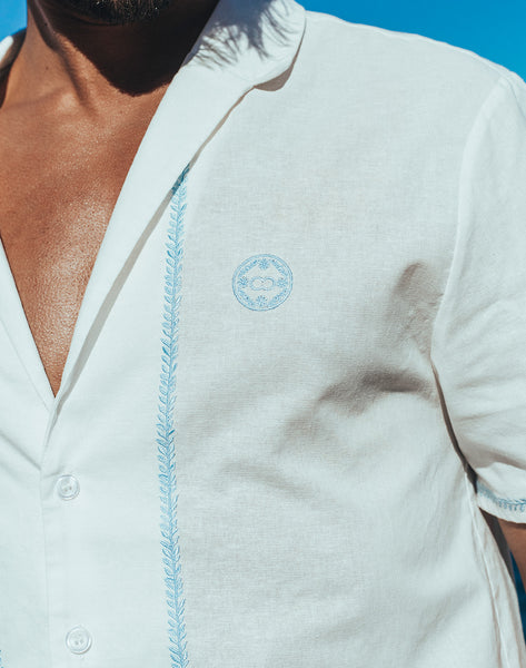 Santorini Linen Shirt