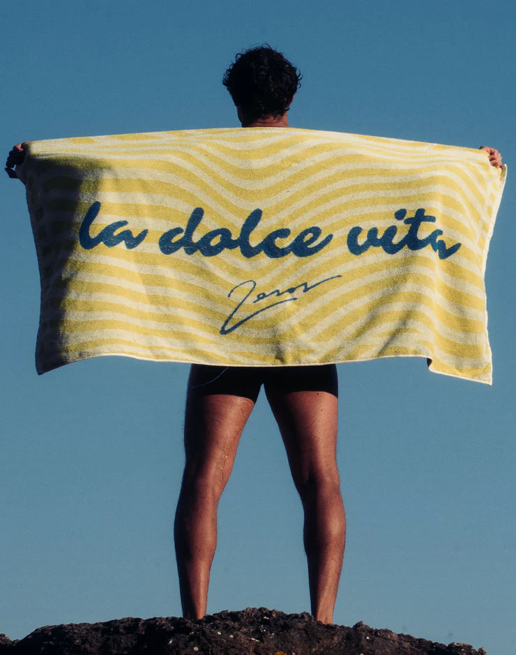 Jacquard Beach Towel - DOLCE