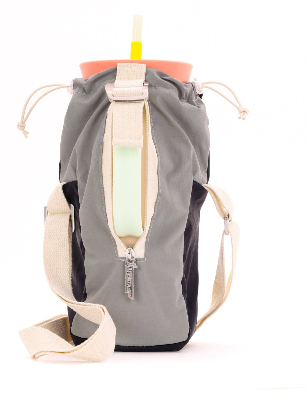 Black Crossbody Water Bottle Bag | 40oz Tumbler Carrier
