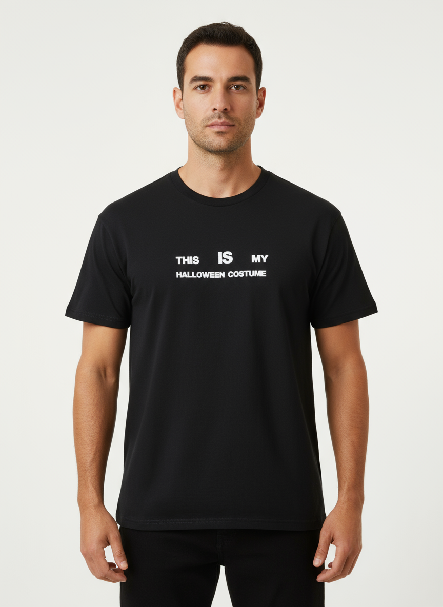 HALLOWEEN Costume T-Shirt Black