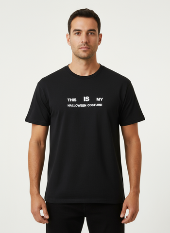 HALLOWEEN Costume T-Shirt Black