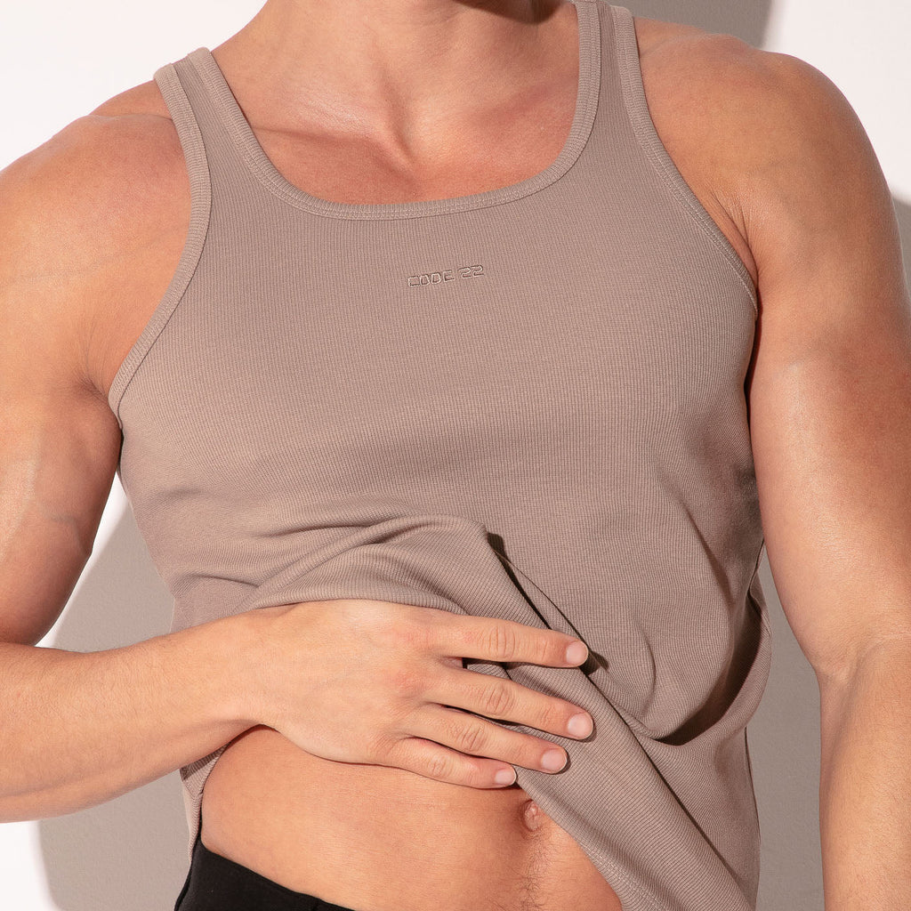 Code 22 Essential Rib Tank Top