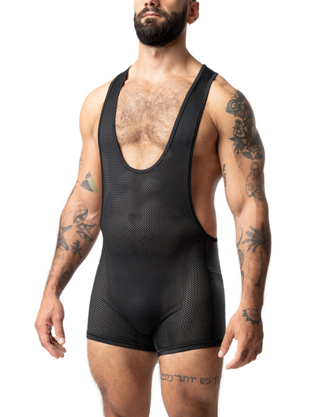 Barback Scooped Singlet Black