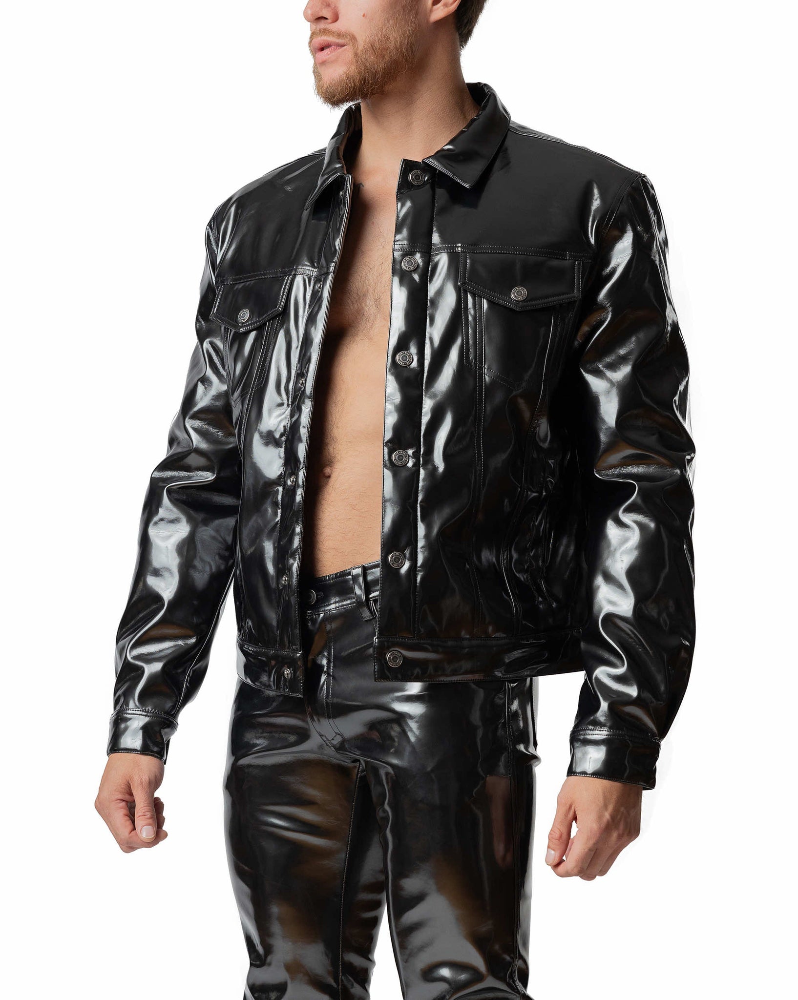 Petrol Jacket Oil Slick