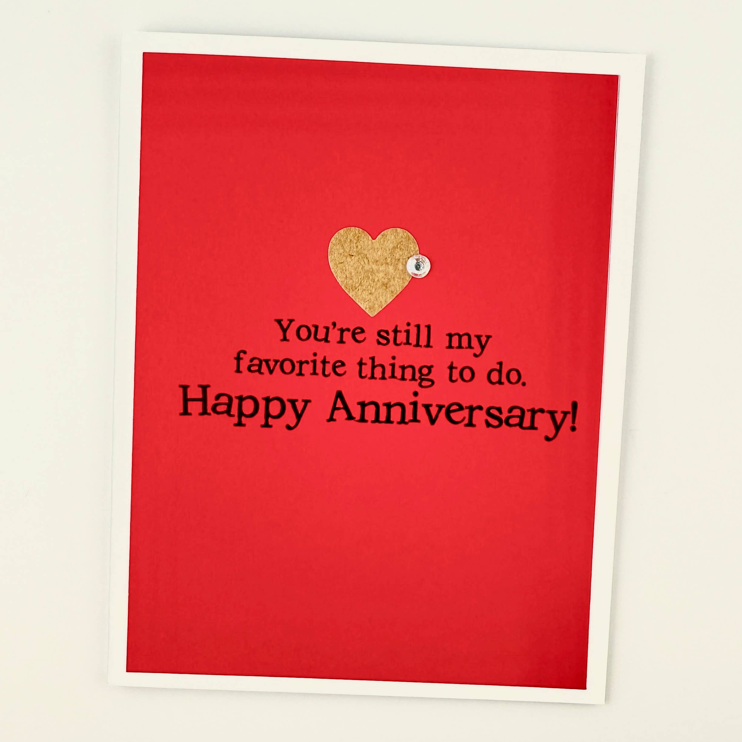 Anniversary Favorite Thing to Do Card