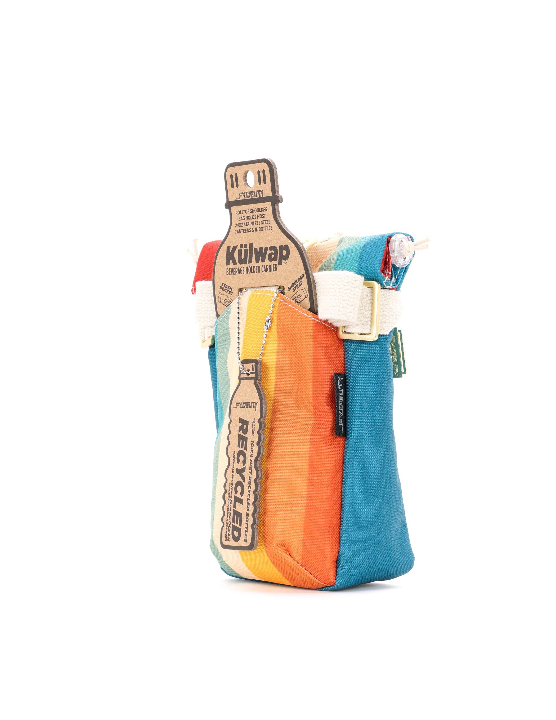 91509: Sip Slip | Recycled rPET | Retro Stripe