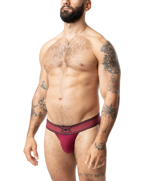 Core Sport Brief Dark Cardinal