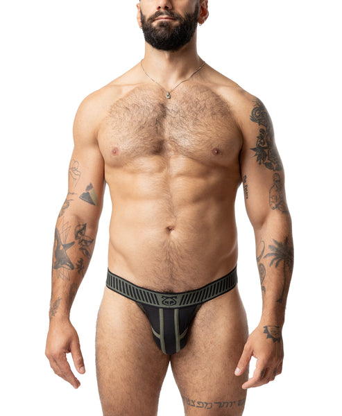 Full Throttle Sport Brief Army Green