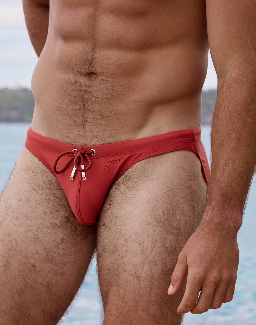V20 CORE SWIM BRIEF Rust Orange
