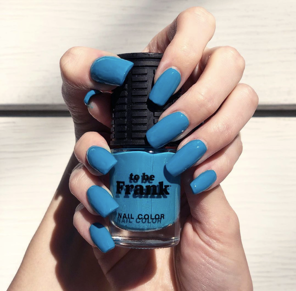 Gender Neutral Nail Polish - Bright Blue