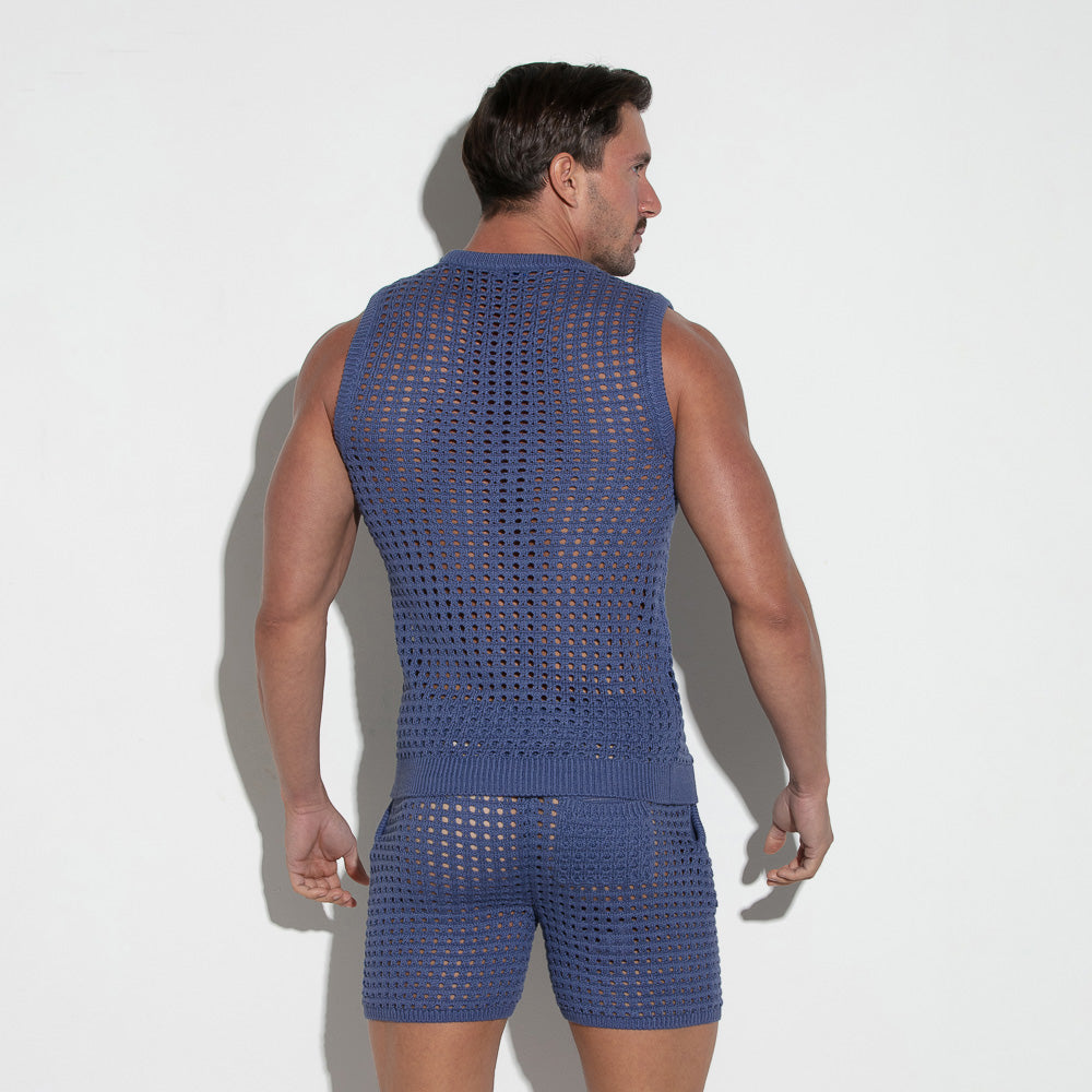 Diamond Knit Tank Top