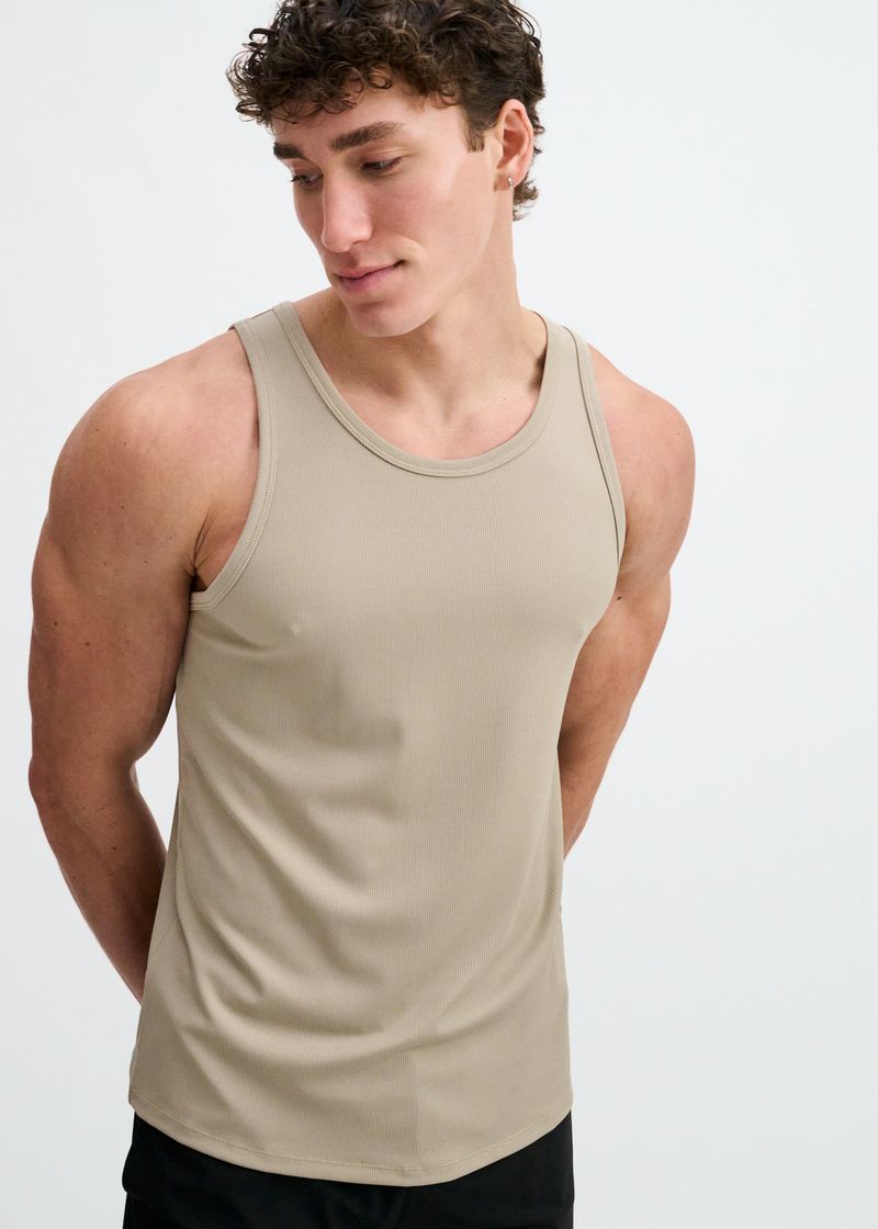 Rib Stretch Modal Tank Reed