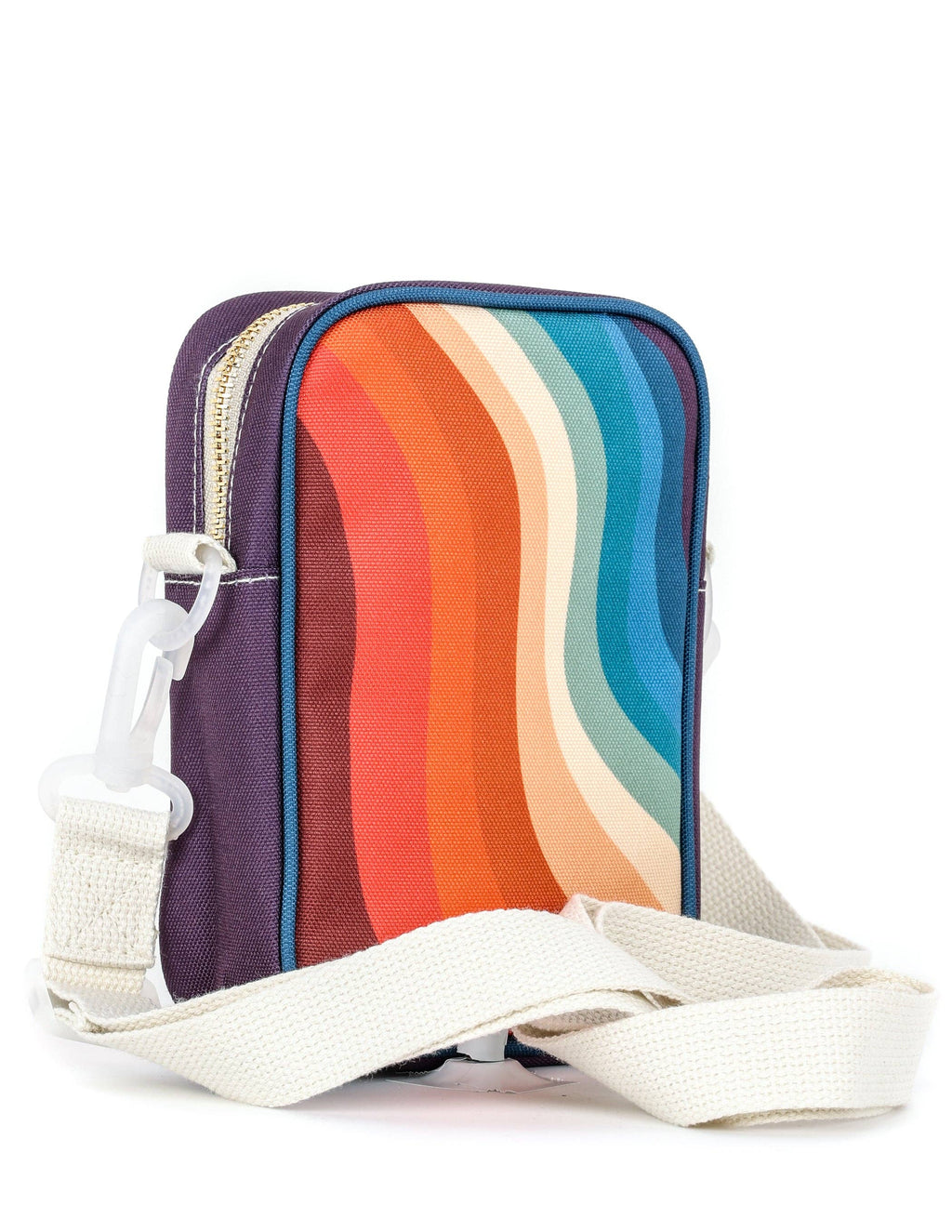 88689: Mini Brick Bag | Recycled rPET | Groovy