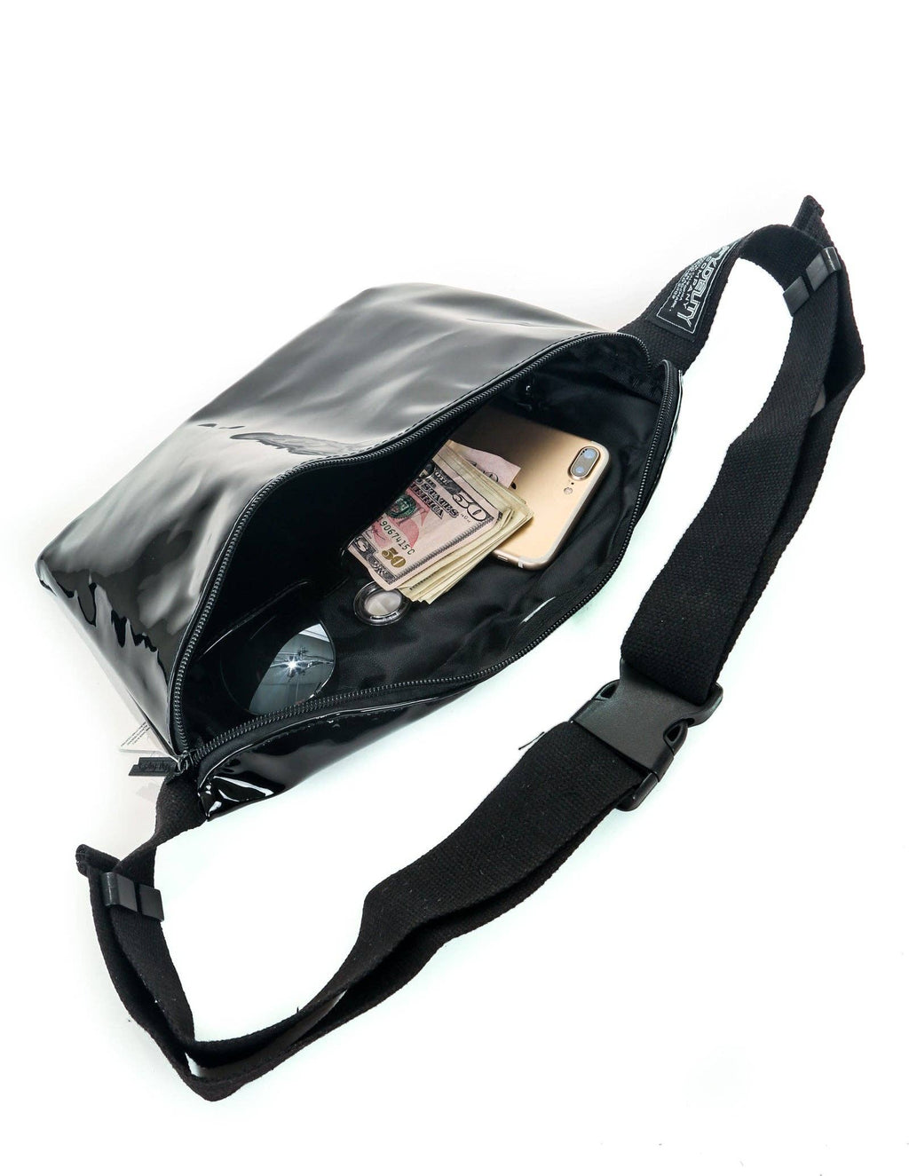 Fanny Pack | XL Plus-Size | Patent Black