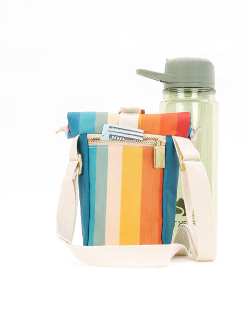 91509: Sip Slip | Recycled rPET | Retro Stripe