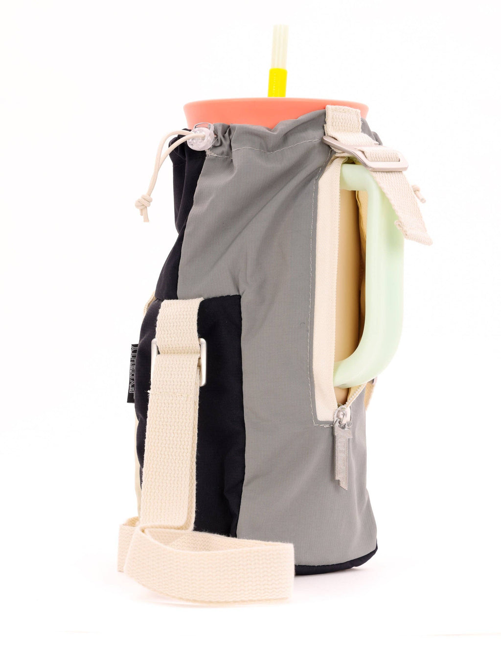 Black Crossbody Water Bottle Bag | 40oz Tumbler Carrier